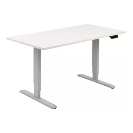 Equip Motoros Asztal láb - 650803 (Dupla motor, állítható magasság: 62cm-128cm, Max.:125kg, szürke)