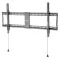 Manhattan TV állvány - Fali fix ultravékony TV állvány Fekete (max.VESA:800x400)(43"-100"-ig) 70kg teherbírás