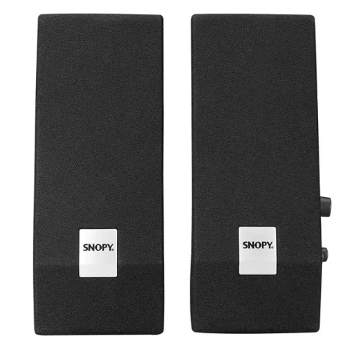 Snopy Hangszóró 2.0 - SN-611  (3W RMS; hangerőszabályzó; 3,5mm jack; USB)