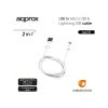 APPROX Kábel - USB to Micro USB & Lightning USB cable (Apple, iPhone, iPad)