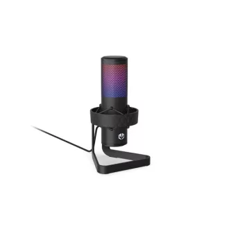   Endorfy Mikrofon - AXIS Streaming (USB-A, 3,5 mm output, ARGB, fekete)