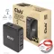 Club 3D Hálózati Töltő - CAC-1917 (140W GaN, 3x USB-C, 1x USB-A, PD3.1, 4 csatlakozó)