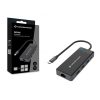 Conceptronic Notebook Dokkoló - DONN14G (USB-C to 2xHDMI+USB-C PD:100W+3xUSB-A+RJ-45, fekete)