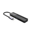 Orico Notebook Dokkoló - MDK-6P-BK /66/(Bemenet: USB-C, Kimenet: 2xUSB-A/HDMI/SD&TF/USB-C, fekete)