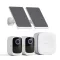 Safemo IP wifi csempekamera szett - SK012 (4K Ultra HD, IP65, mikrofon, hangszóró, 32GB, 6400mAh, SolarP 5W, 24/7)