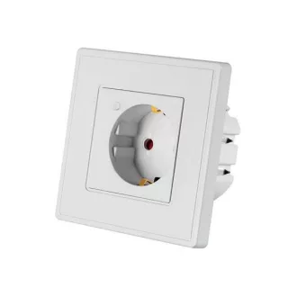   Woox Smart Home Csatlakozó aljzat - R4054 (beltéri, 10A, 2300W, Wi-Fi, távoli elérés)