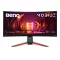 BenQ Monitor 34" - EX3410R (Ívelt, VA, 21:9, 3440x1440, 1ms, 300cd/m2, 2xHDMI, 3xUSB-A, DP, HDR10, 144Hz)