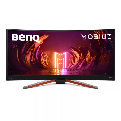 BenQ Monitor 34" - EX3410R (Ívelt, VA, 21:9, 3440x1440, 1ms, 300cd/m2, 2xHDMI, 3xUSB-A, DP, HDR10, 144Hz)