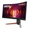 BenQ Monitor 34" - EX3410R (Ívelt, VA, 21:9, 3440x1440, 1ms, 300cd/m2, 2xHDMI, 3xUSB-A, DP, HDR10, 144Hz)