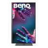 BenQ Monitor 31,5" - PD3205U (IPS, 16:9, 3840x2160, 5ms, 350cd/m2, HDMI, DP, USB, Speaker, Pivot, mag.áll.)