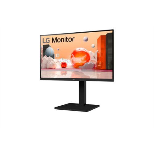 LG Monitor 24" - 24BA550-B (IPS; 16:9; 1920x1080; 5ms; 250cd; 100Hz; Dsub, DP, HDMI; USB, Hangszóró, sRGB99%, Pivot)