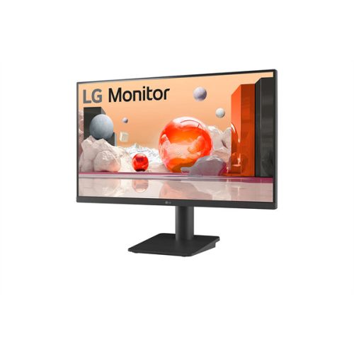 LG Monitor 27" - 27MS550-B (IPS; 16:9; 1920x1080; 5ms; 250cd; 100Hz; HDMIx2; Hangszóró, Magasság állítás)