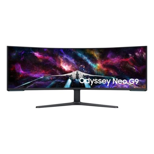 Samsung Monitor 57" - S57CG952NU (VA, 7680x2160, 32:9, DUHD, 240HZ, 1000cd/m2, 1ms, Ívelt)