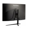 ViewSonic Monitor 31,5" - VX3218-PC-mhdj (VA, 16:9, 1920x1080, 165Hz, 1ms, 300cd/m2, 2xHDMI, DP, VESA, SPK, ívelt, m.ál)