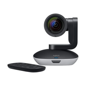   Logitech Webkamera - PTZ Pro 2 Camera (1980x1080 képpont, 90°-os látótér, mikrofon Full HD, fekete)