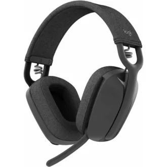   Logitech Fejhallgató - Zone Vibe 100 (Vezeték nélküli, Bluetooth, hangerőszabályzó, fekete)