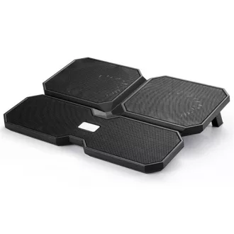   DeepCool Notebook Hűtőpad 15,6"-ig - MULTI CORE X6 (24dB; max. 206,25 m3/h; 2x14cm, 2x10cm, 2xUSB2.0)