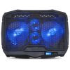 Spirit of Gamer Notebook Hűtőpad 17"-ig - AIRBLADE 600 Blue (15dB; max. 95,14 m3/h; 2x12cm, LED, 2xUSB2.0)