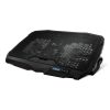 Spirit of Gamer Notebook Hűtőpad 17"-ig - AIRBLADE 600 Blue (15dB; max. 95,14 m3/h; 2x12cm, LED, 2xUSB2.0)