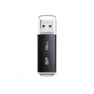   Silicon Power Pendrive - 256GB USB3.2(Gen1) Blaze B02  Fekete
