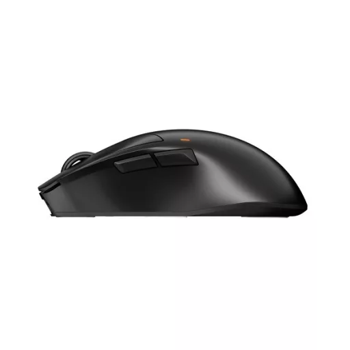 Be Quiet! Egér Vezeték nélküli  - DARK PERK ERGO (Optikai, 32000DPI, 1000Hz, 5 programozható gomb, fekete)