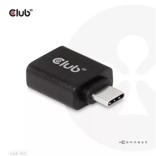Club 3D Átalakító - CAA-1521 (3.1 USB-C Gen 1 to 3.1 USB-A Gen1)
