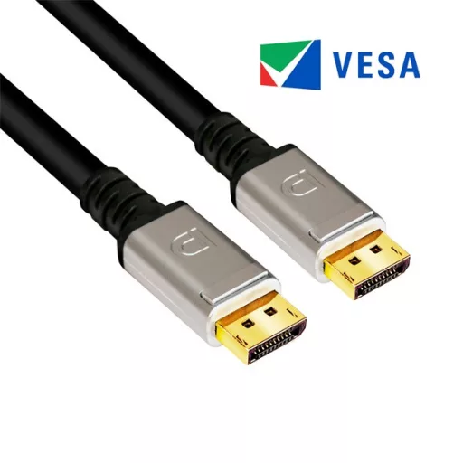 Club 3D Kábel - CAC-1069 (DisplayPort 1.4 HBR3 8K @60Hz, 32.4Gbps, 4m, 24AWG, DSC 1.2, VESA, M/M)