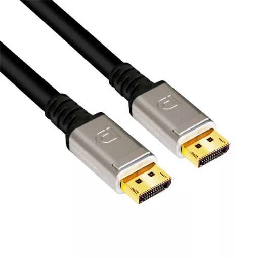 Club 3D Kábel - CAC-1069 (DisplayPort 1.4 HBR3 8K @60Hz, 32.4Gbps, 4m, 24AWG, DSC 1.2, VESA, M/M)