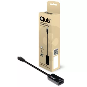   Club 3D Átalakító - CAC-1180 (Mini DisplayPort 1.4 to HDMI 2.0, 4K60Hz, HDR, 3D, 16bpc)