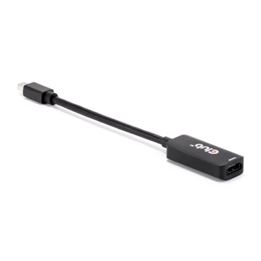 Club 3D Átalakító - CAC-1188 (Mini DisplayPort 1.4 to HDMI 8K60Hz, aktív, HDCP 2.2, 9cm)