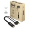Club 3D Átalakító - CAC-1331 (HDMI 2.0 to DisplayPort 1.2 4K60Hz HDR M/F, USB-A táp, 25cm)