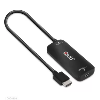   Club 3D Átalakító - CAC-1336 (HDMI+Micro USB to USB-C, 4K120Hz/8K30Hz)