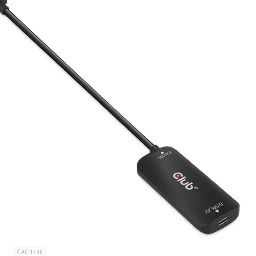 Club 3D Átalakító - CAC-1336 (HDMI+Micro USB to USB-C, 4K120Hz/8K30Hz)