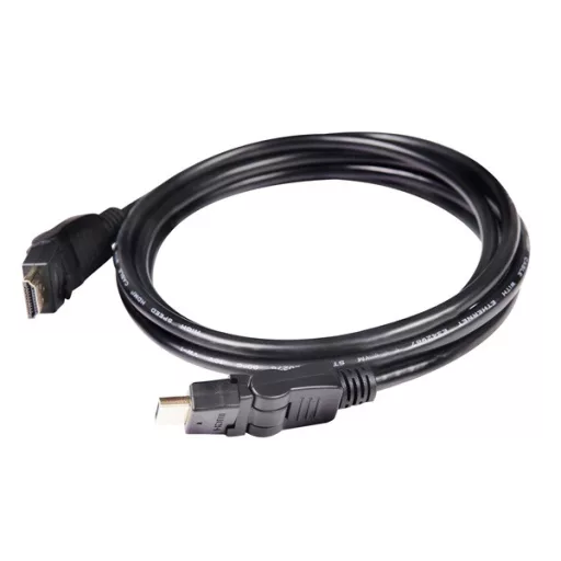 Club 3D Kábel - CAC-1360 (HDMI 2.0 4K60Hz 360° forgatható, 2m)