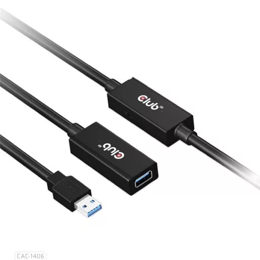 Club 3D kábel - CAC-1406 (3.2 USB-A, Active Repeater, 5Gbps, 15m)