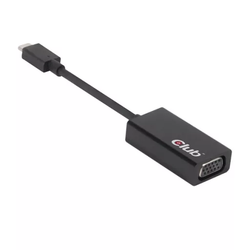 Club 3D Átalakító - CAC-1502 (3.1 USB-C Gen 1 to VGA, 1080p 60 FPS)