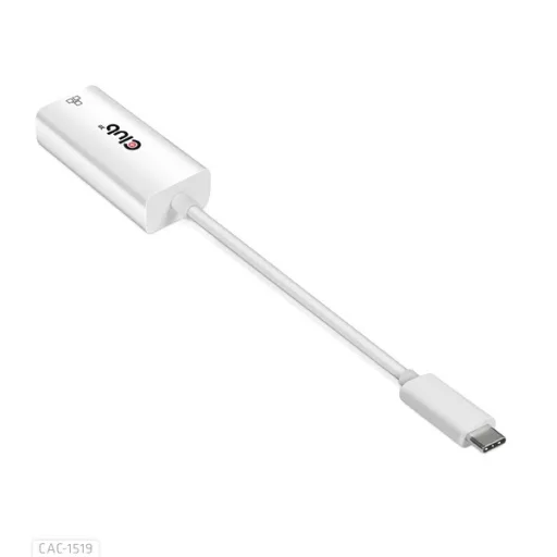 Club 3D Átalakító - CAC-1519 (3.2 USB-C Gen 1 to RJ45 1GB Ethernet, aktív)