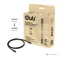 Club 3D Kábel - CAC-1570 (USB4 USB-C, 240W PD, 80Gbps, 8K240Hz, 4K540Hz, Bidirectional, fekete, M/M, 1,2m)