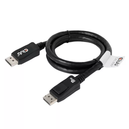 Club 3D Kábel - CAC-2067 (DisplayPort 1.4, HBR3, 8K60Hz, 1m, M/M, VESA minősítés)