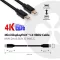 Club 3D Kábel - CAC-2161 (Mini DisplayPort 1.2 M/M, 4K60Hz, HBR2, 2m)