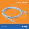 Club 3D Kábel - CAC-3003 (USB-C, PD 240W, 20Gbps, 4K60Hz, kék, M/M, 2m)