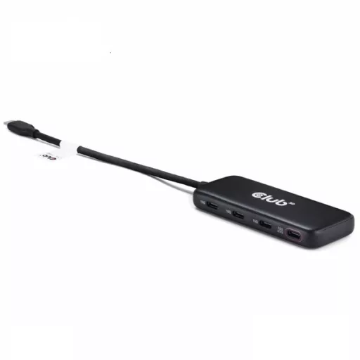 Club 3D USB Hub - CSV-1548 (USB-C Gen 2 to 4xUSB-C PD 3.0, 10 Gbps)