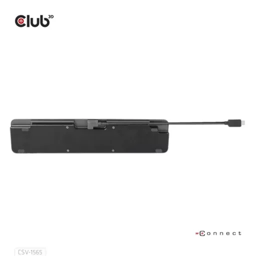 Club 3D Notebook Dokkoló - CSV-1565 (100W, USB-C to 5xUSB-A Gen 1, 2x USB-A 2.0, HDMI, DP,VGA, RJ45, Micro SD, 3,5 Jack)
