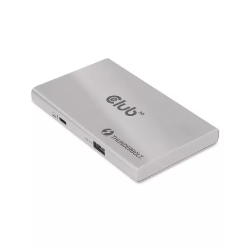 Club 3D USB Hub - CSV-1580 (Thunderbolt 4 to 3x Thunderbolt 4, 1x USB Gen2 Type-A, 100W DC, Max. 10Gbps)