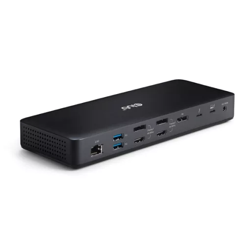Club 3D Notebook Dokkoló - CSV-1583 (140W, 2xThunderbolt 4, 3xDP, 2xHDMI, USB-C, 3xUSB-A, SD, TF, RJ45, 3,5 Jack, DC)