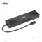Club 3D USB Hub - CSV-1584 (3.2 USB-C Gen 2 to USB-C, 2xUSB-A, USB-C 100W PD, HDMI, RJ45, 8K60hz)