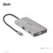 Club 3D USB Hub - CSV-1594 (3.1 USB-C Gen 1 to HDMI, 2xUSB-A Gen 1, USB-C Gen 1, VGA, SD, Micro SD 3.0, RJ45, 3,5 Jack)