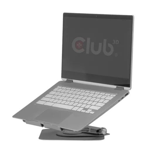 Club 3D Notebook Állvány - CSV-2554 (100W, 4K60Hz HDMI, 3x USB-C, RJ-45, 2x USB-A)