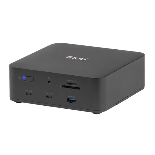 Club 3D Notebook Dokkoló - CSV-2562 (180W,Thunderbolt 5 to 2xHDMI, 2xUSB-C, 10Gbps, 2xUSB-A 5Gbps, 1x 10Gbps, 2.5G, M.2)