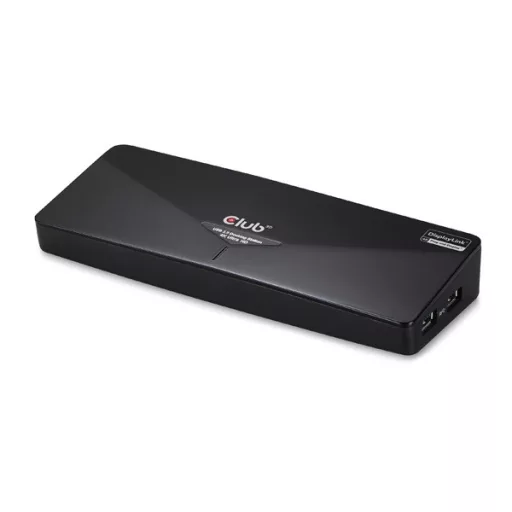 Club 3D Notebook Dokkoló - CSV-3103D (DUAL DISPLAY/4K, 3.2 USB-A to HDMI, DP, DVI-D, 3xUSB-A, RJ45, 3.5 Jack Audio +Mic)